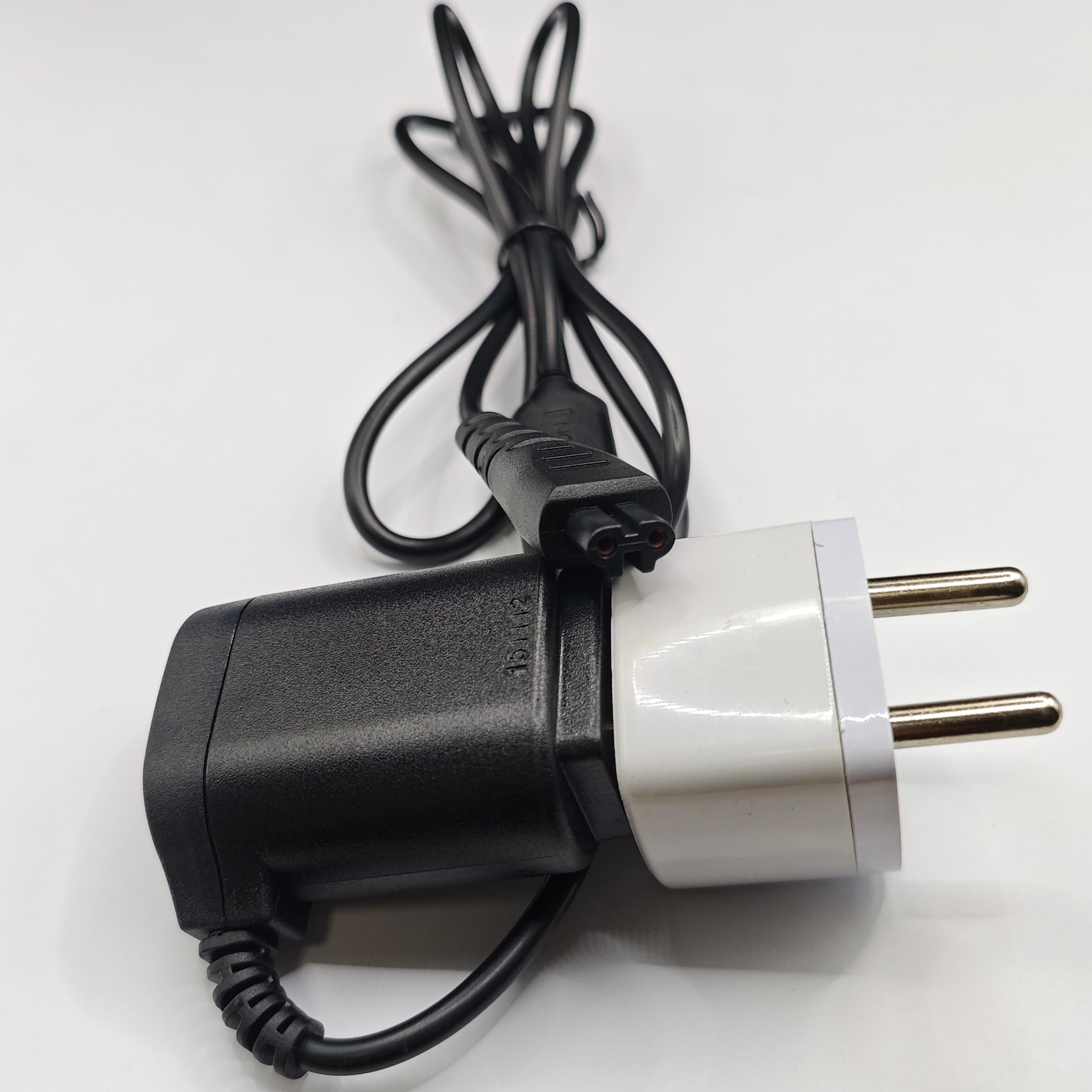 

Razor Charger Power Adapter Prewave Replacement For Remington F4010 R4010 SF4880 F7000 EP7030 F0050 MB4900 MB040 MB060 European standard чёрный