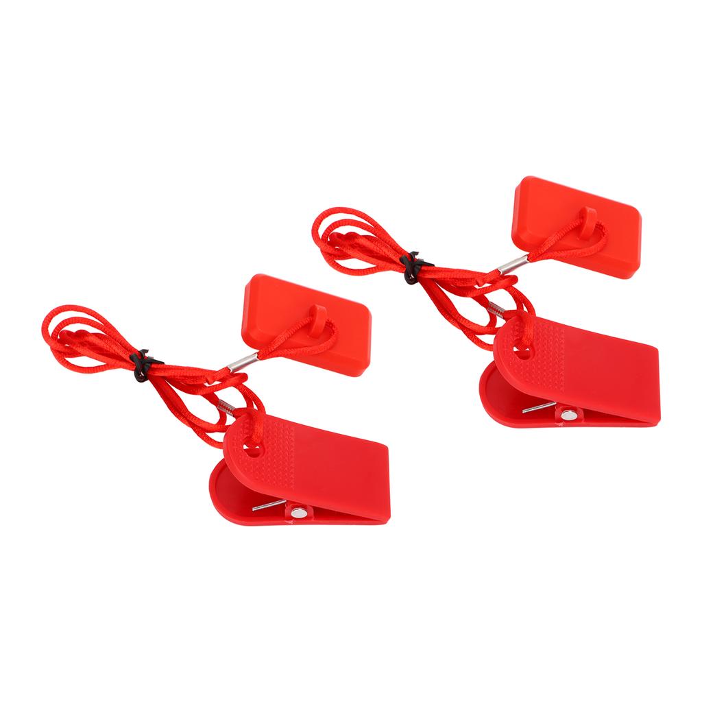2PCS Treadmill Safety Switch Rectangular Insert ABS and Brass Treadmill Safty Lock for Yijian AD Gym