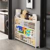 Modern Slim Carbon Steel Storage Cabinet