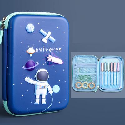 Pencil Case Stationery Box Makeup Bag Organizer Cute Pattern Waterproof for School Students Children