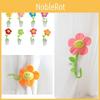 Creative Floral Curtain Holdback Soft Short Plush 8 Colors 3 Sizes Easy To Use