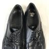 Vintage/80er ARISTOKRAT?/COMFORT ARCH Goodyear Welt Lederschuhe U-Spitze/9.5C/26.0-26.5-27.0/Schwarz/SCHWARZ/Business-Kleiderschuhe(GEBRAUCHT)
