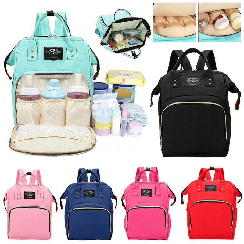 Nappy Diaper Baby Changing Mummy Bag Large Rucksack Hospital Backpack Maternity