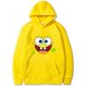 SpongeBob Patrick Star Crab Boss Printed Anime Hoodie Fleece Men's and Women's Jacket Sweater Hoodie Cross Border