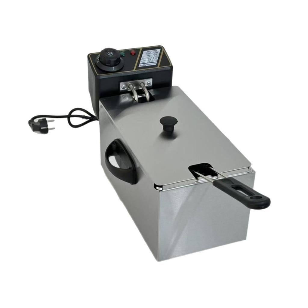 Electric Deep Fryer Household Small Electric Fryer Commercial Deep-fried Dough Sticks Chips Machine Stall Fryer