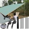 Car Tent Telescopic Pole with 2/4Pc Suction Cup Adjustable Aluminium Alloy Tent Rods for Trailor Hiking Camping Awning Shelters