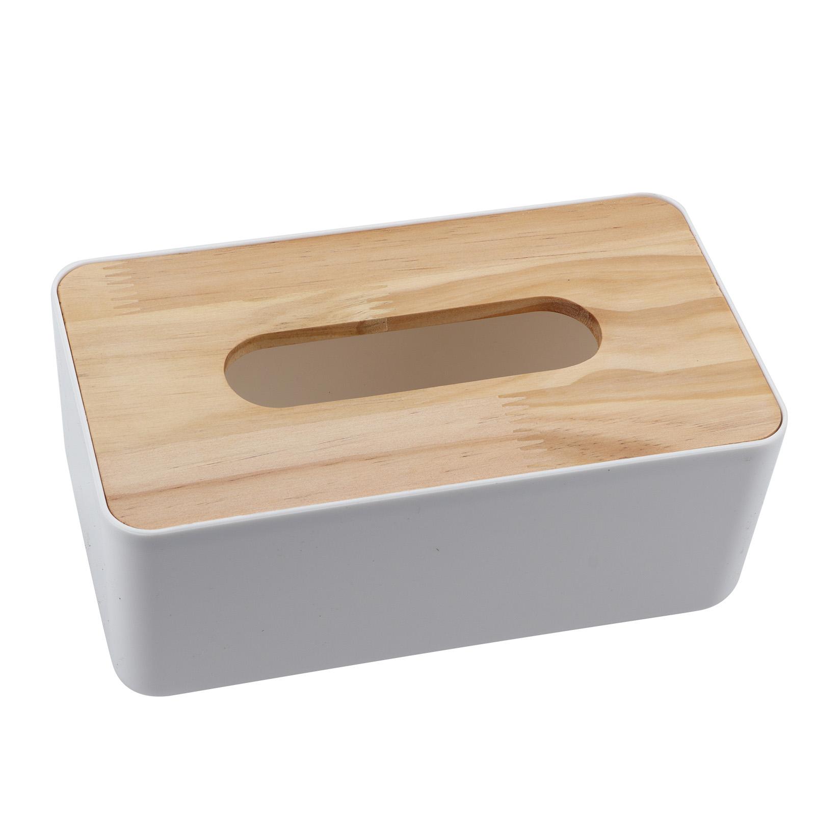 

Съемный чехол из сосны, держатель для коробки с салфетками, органайзер для дома, автомобиля, офиса (Прямоугольник)