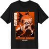 Bioworld My Hero Academia Katsuki Bakugo Výbuch Pánské černé tričko
