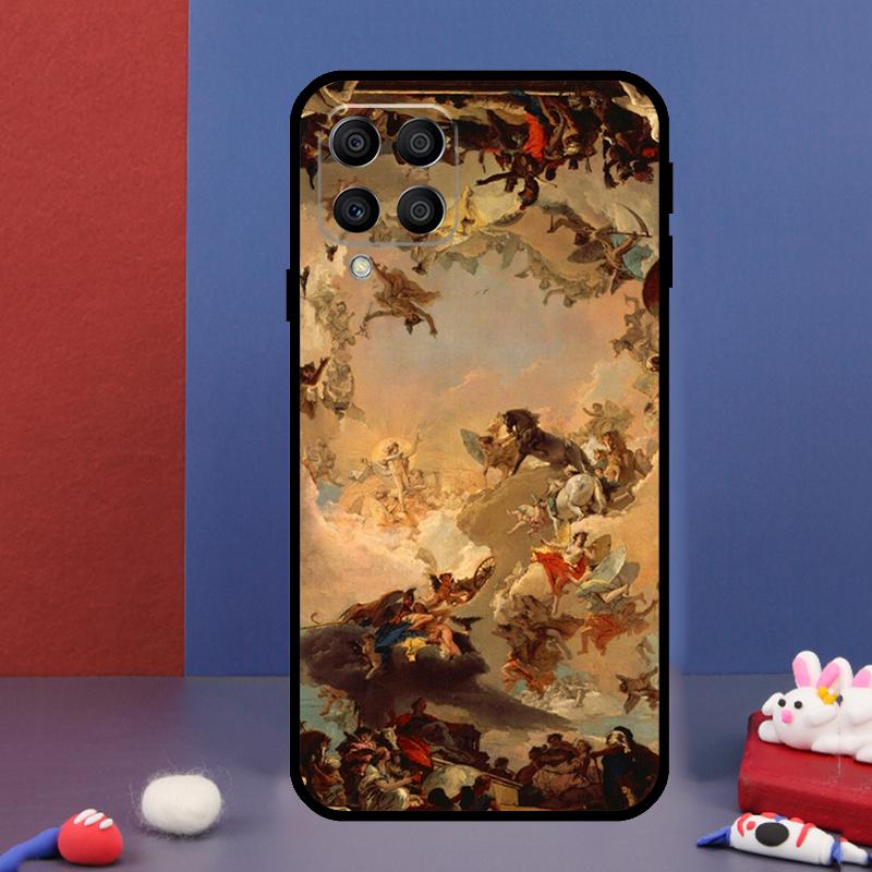 Renaissance Art Paint For Samsung Galaxy M12 M13 M33 M23 M53 M15 M55 M31 M51 M14 M34 M54 M20 M32 M52 Phone Case