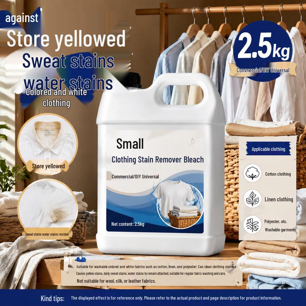 Yellow Stain Remover for Clothes, Bed Sheets, and Pillowcases