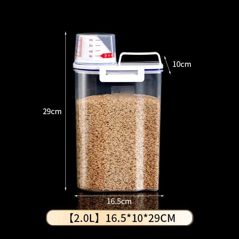 Haushalts-Getreide und Grobkorn-Küchen-Katzen- und Hundefutter-Aufbewahrungsglas
