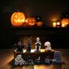 Collectibles for Sand Table Landscaping Halloween Advent Calendar with 9 Mini Resin Figures Day Spooky Countdown Miniature Horror Theme Ornaments To