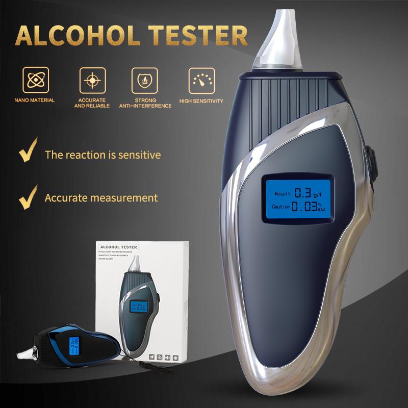 Buy Professional Digital Alcohol Breath Tester LED backlit digital