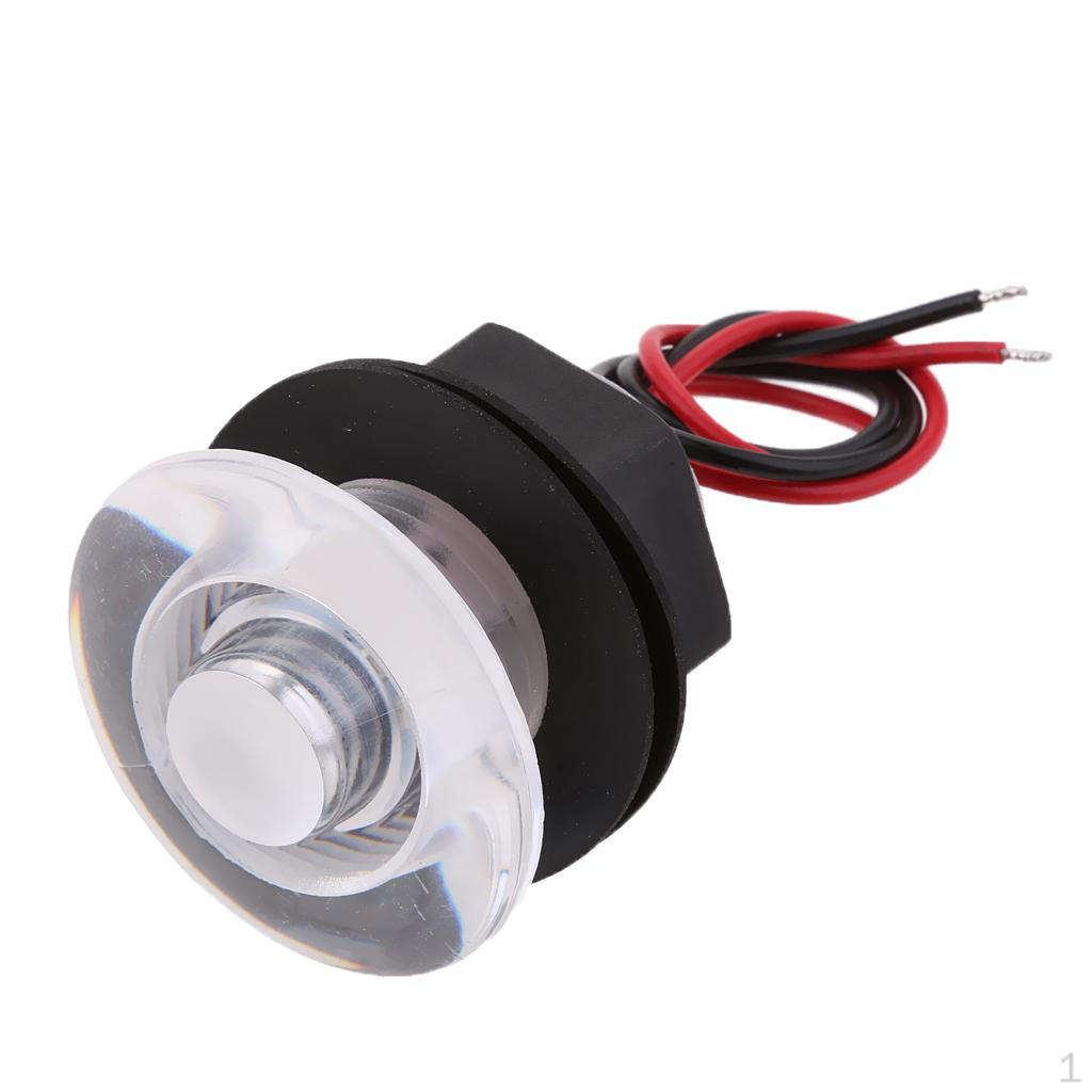 

Boat LED Courtesy Stair Light Lamp Waterproof White 5500-6300K