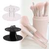 Makeup Cosmetic Brush Holder For 10pcs Toothbrush Brush Organizer Shelf Acrylic