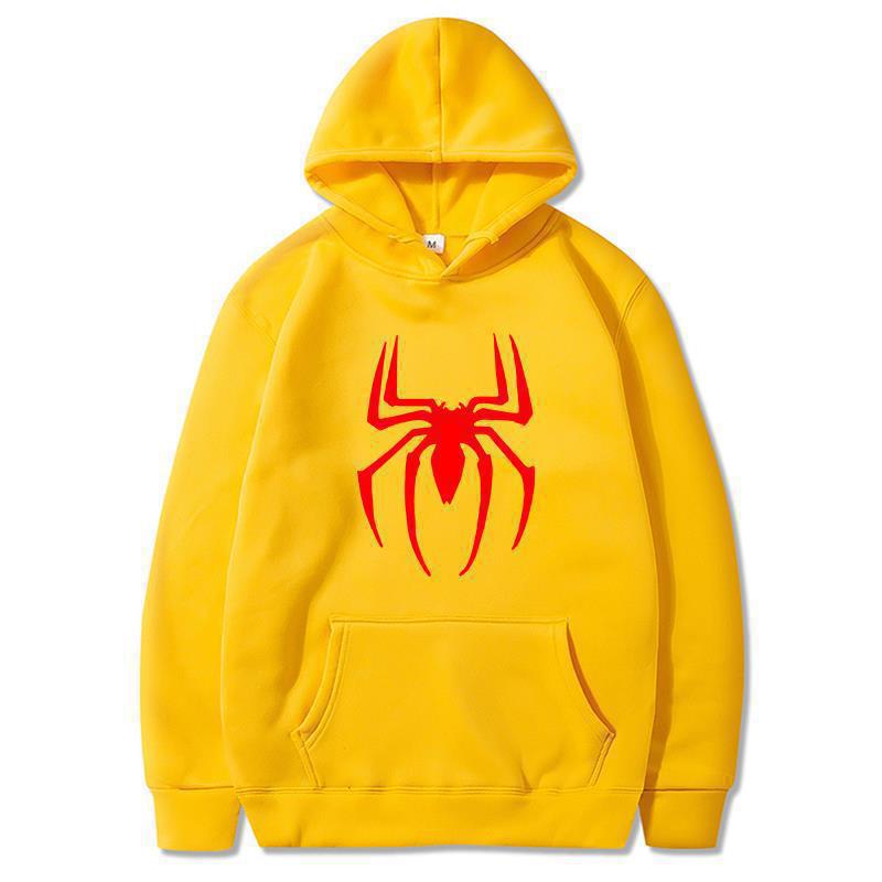 Unisex Cross-Border Trendy Hip-Hop Spider Hoodie for Autumn/Winter