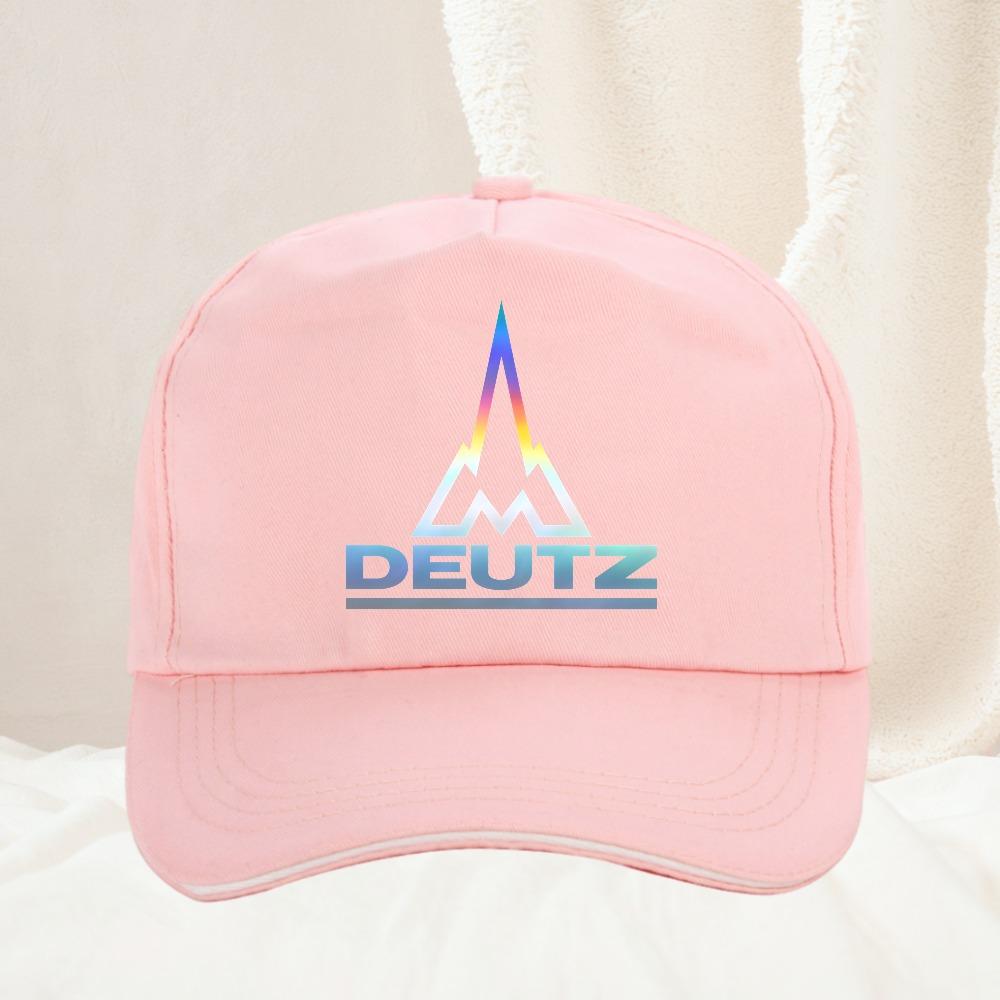 Deutz Baseball Cap Fahr Tractor Sport Casual Washed Hip Hop Hats Couple Stylish Outdoor Sun Protection Hats