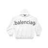 Balenciaga Logo Printed Oversized Hoodie 739024TOVN99081