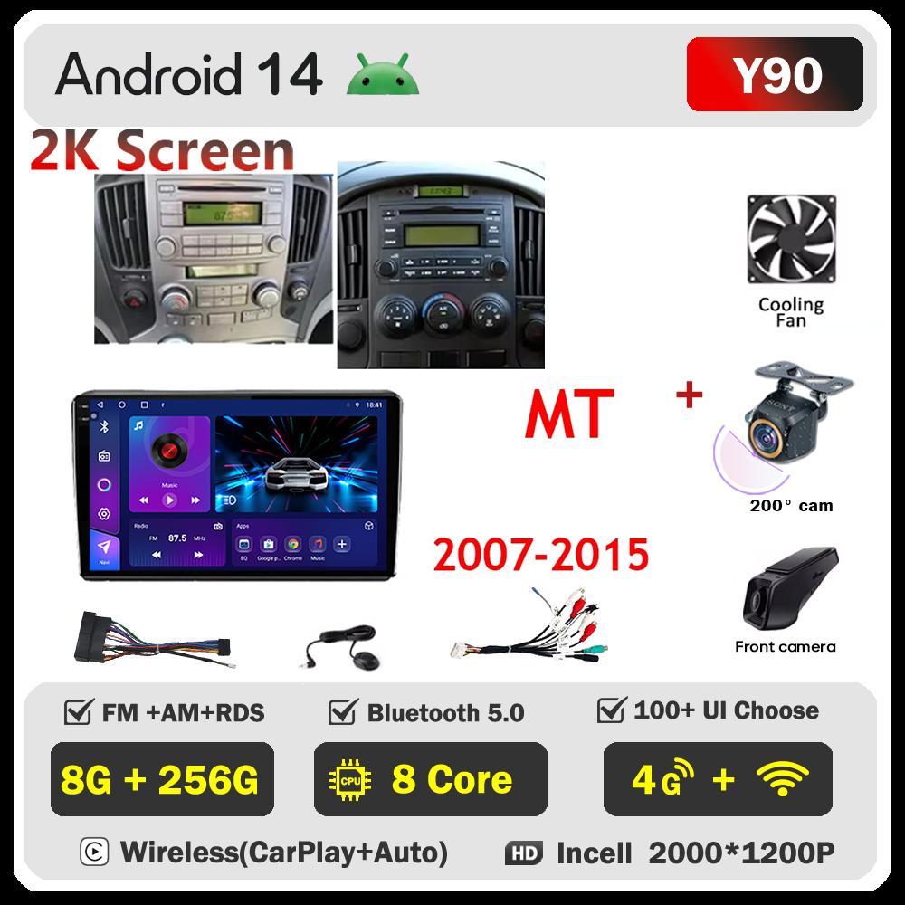 Pentru Hyundai H1 Grand Starex i8000 TQ 2007 - 2015 Player Radio Auto Ecran Carplay Auto Autoradio Mirror Link Carplay Android auto