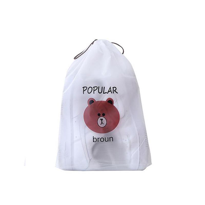 Portable Shoe Storage and Dust Cover Bag for Travel and Home