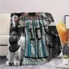 Lionel Messi Flannel Blanket, High quality Comfortable for All Seasons, Home Decor, Warmth and Comfort