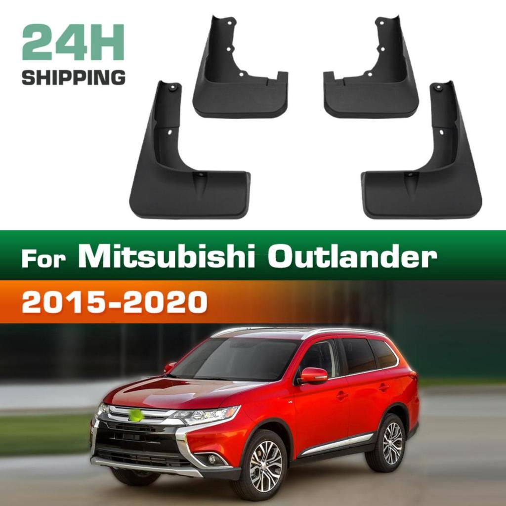 4PCS Car Mud Flaps Splash Guards Mudguards Car Mud Flaps Compatible with Mitsubishi Outlander 2015 2016 2017 2018 2019 2020