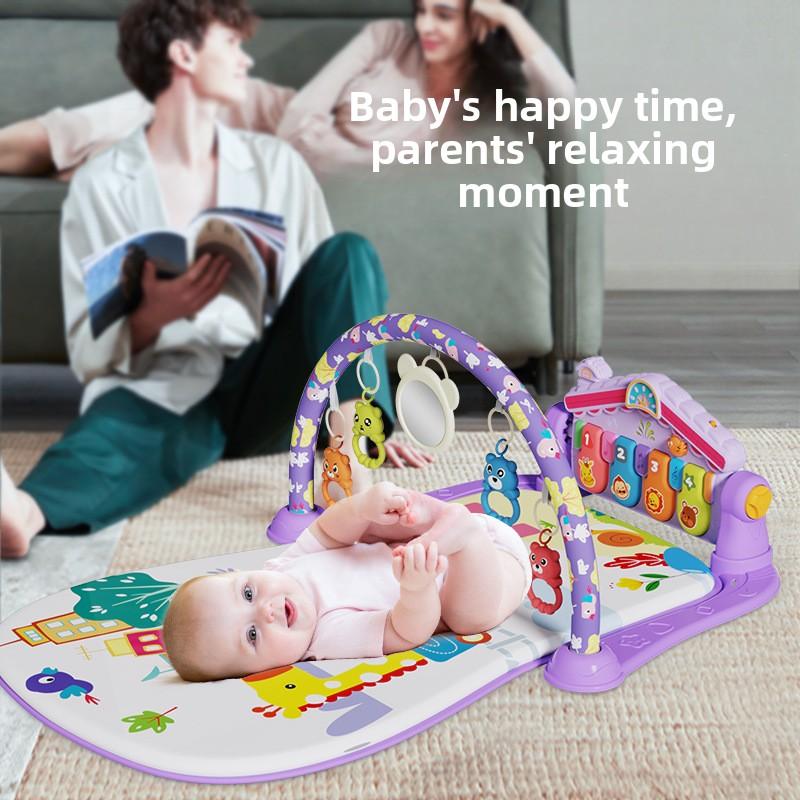 Foot-operated Piano Baby Gym, Early Childhood Education Music, Educational Play Mat for Babies Aged 0-3, Baby Toys