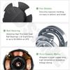 GDSTIME 3010 Fan 24V Ball Bearings Brushless Fan 30x10MM 12V 5V Cooling Fan 30MM Micro Fan for Car Lamp,3D Printer Part Cooling Fuel Injectors 6