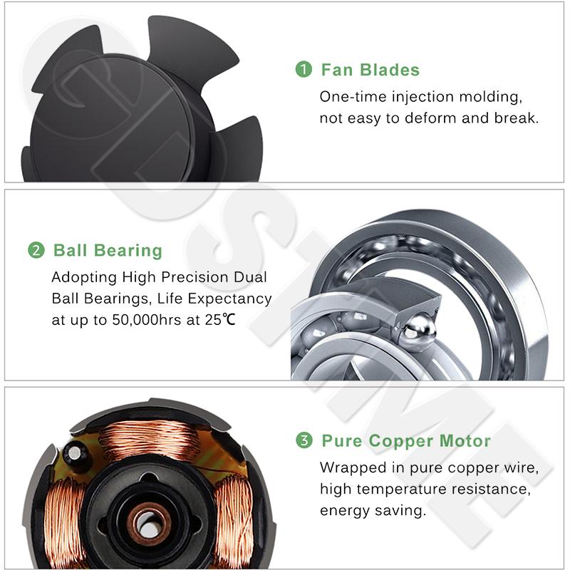 GDSTIME 3010 Fan 24V Ball Bearings Brushless Fan 30x10MM 12V 5V Cooling Fan 30MM Micro Fan for Car Lamp,3D Printer Part Cooling Fuel Injectors 6