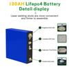 120AH 3.2V CATL Lithium Ion Battery Rechargeable Solar Battery Pack With Screws And Busbar Lifepo4 Battery