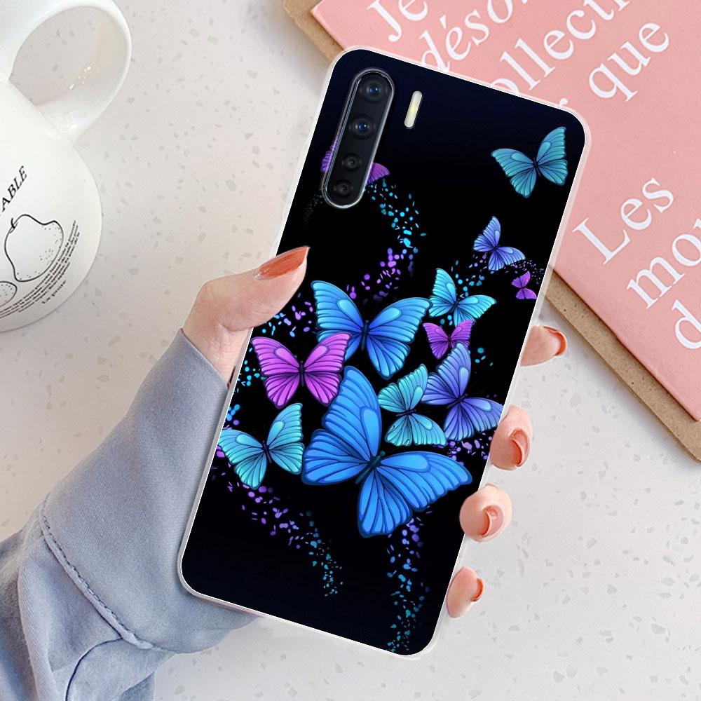 For OPPO A91 Case For OPPO A91 Cover Girls Clear Soft Silicone Fundas Phone Cases For OPPOA91 A 91 Case Coque