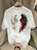 2025 Summer Friday New 100% Cotton Short Sleeve T-shirt Men's High Quality Fashion Brand Loose T-shirt Top