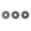 3PCS T8F 15T Engine Gears Steel Scooters Engine Gears Engine Pinion Gear  Electric or Gas Scooters