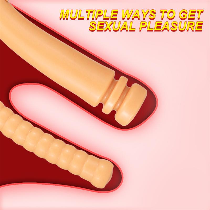Double-headed Baseball Bat Big Dildo Simulation Dildo Female Masturbation Device Adult Products