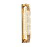 UOSU Large Gold Crystal Wall Sconce, 3-Color Light