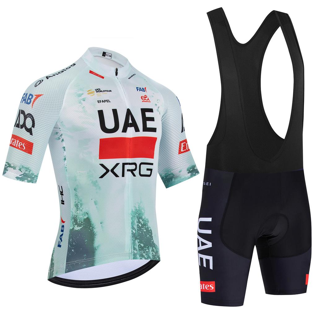 Nuovo Tour 2026 EAU Maglia Ciclismo Bici da Strada Maillot JERSEY Set Pantaloncini Uomo Donna Asciugatura Rapida Ropa Ciclismo Bicycl Maglietta Abbigliamento