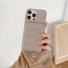 For iPhone 16 Pro Case Card Slots Kickstand PU Leather+PET Phone Cover with Wrist Strap