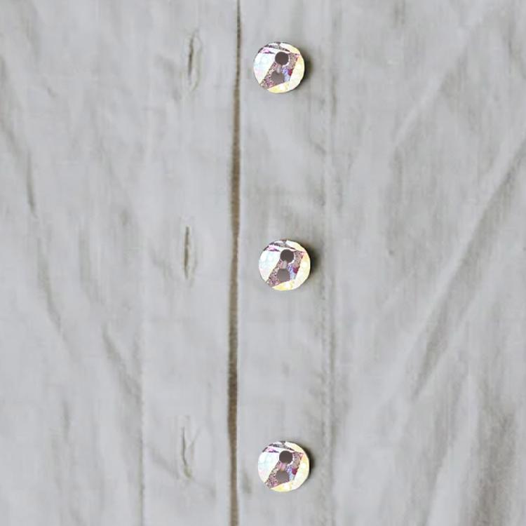Sparkling Effect Button Pendant Mold Holographic Resin Button Mold DIY Jewellery