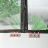 Magnetischer, selbstansaugender, transparenter Klimaanlagen-Türvorhang, winddichter und warmer Schlafzimmer-, Küchen-Rauchschutz-Trennvorhang