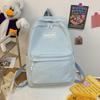 Student backpack Women's new large-capacity outdoor lightweight schoolbag Middle school student candy-colored backpack