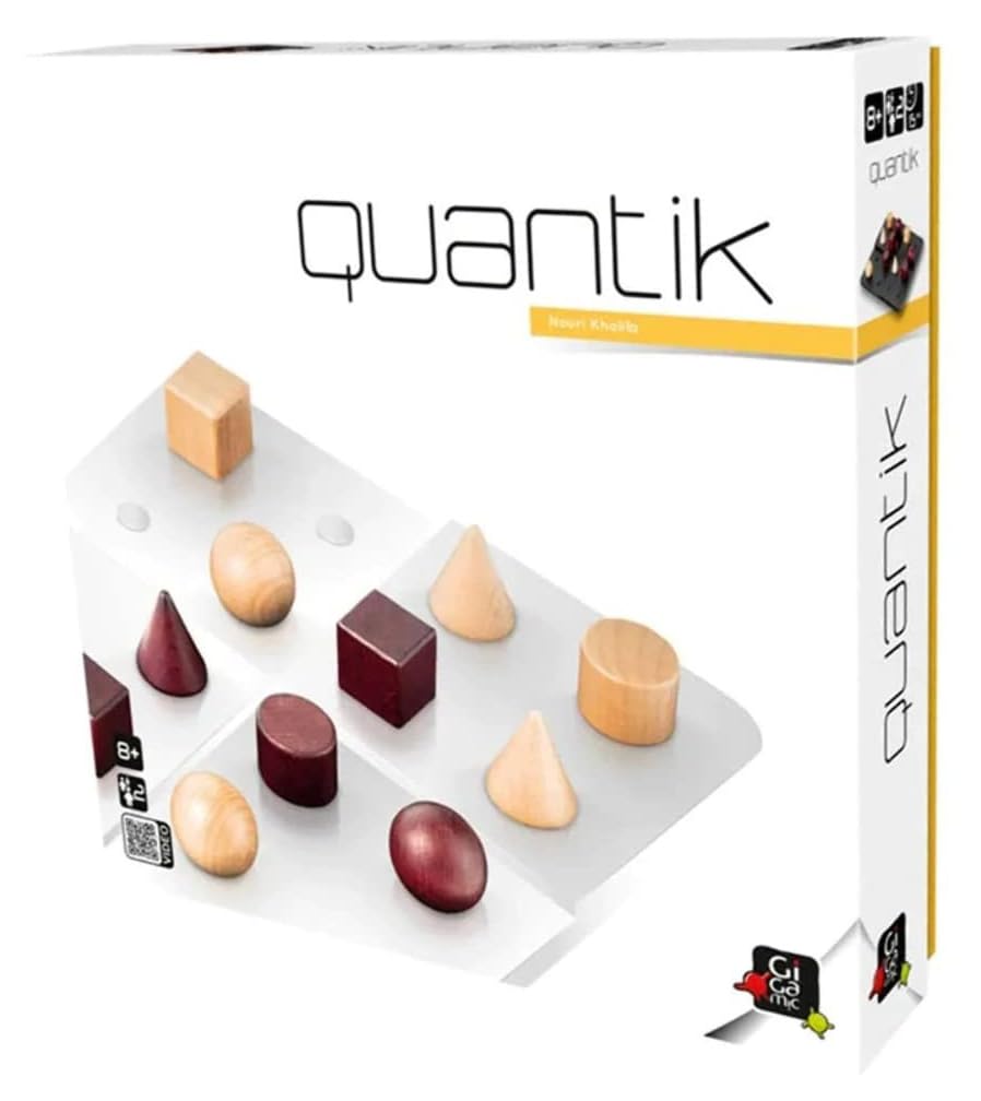 GIGAMIC Quantik Japanese Board Tabletop Educational Brain France [Official Distributor] Game, Game, Toy, Kids, Training,