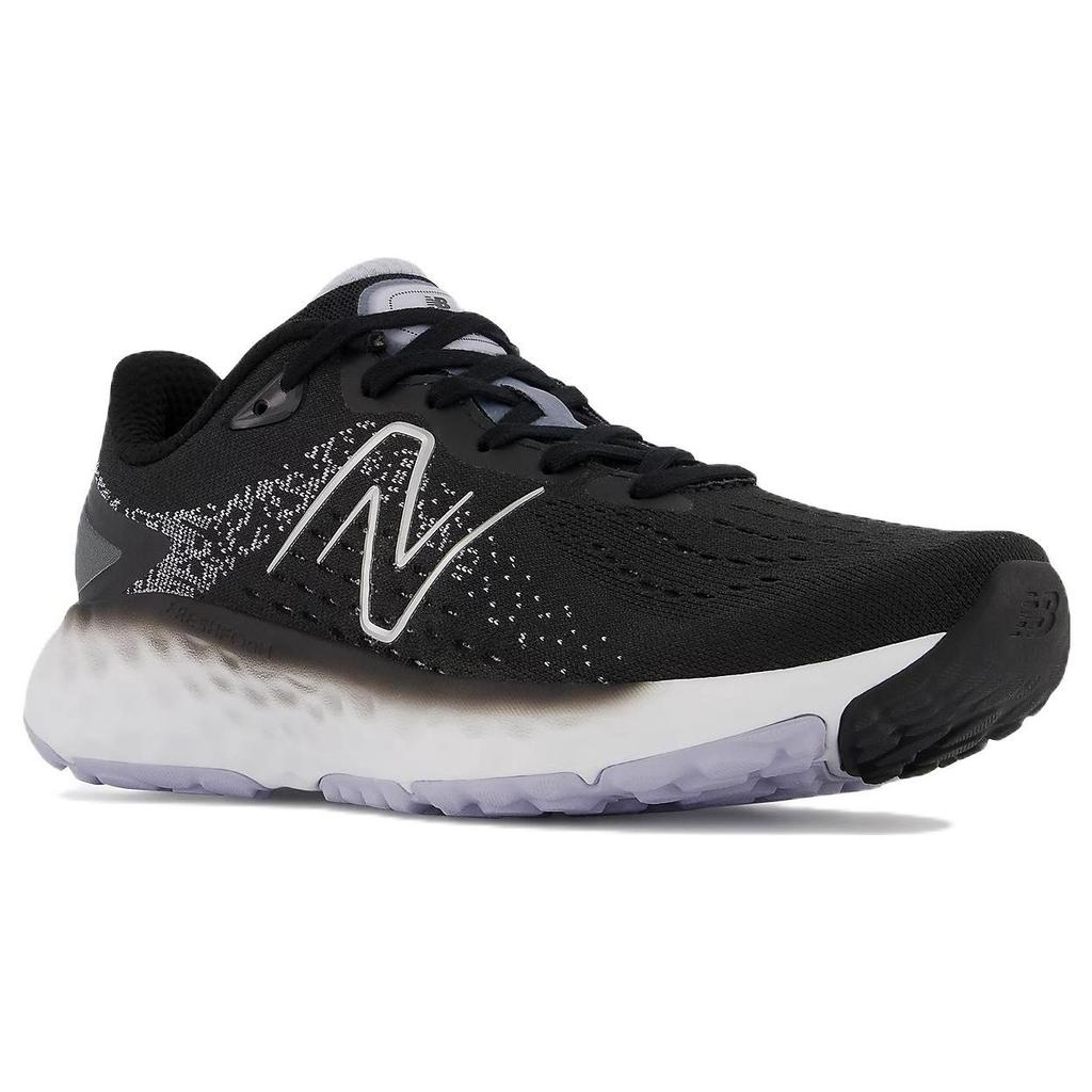 New Balance Fresh Foam Evoz V2 Fabric Low Top Marathon Running Shoes Women sneaker Black White WEVOZLK2
