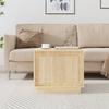 VidaXL Coffee Table Sonoma Oak 51x50x44 Cm Engineered Wood 819871