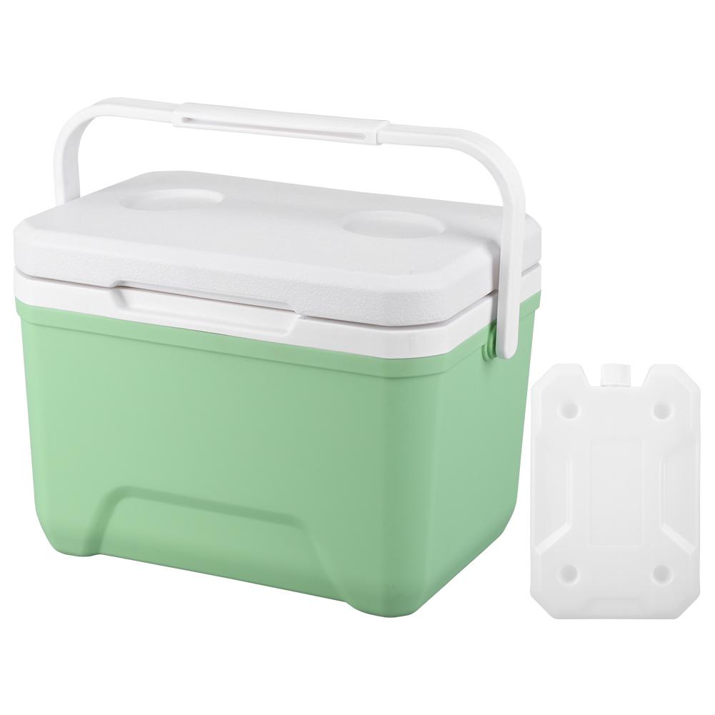 6L Cooler Portabil Izolat Capacitate Mare Mini Congelator Frigider Conservare Căldură 96H Gheață Picnic Găleată de Gheață pentru Plajă Picnic Camping