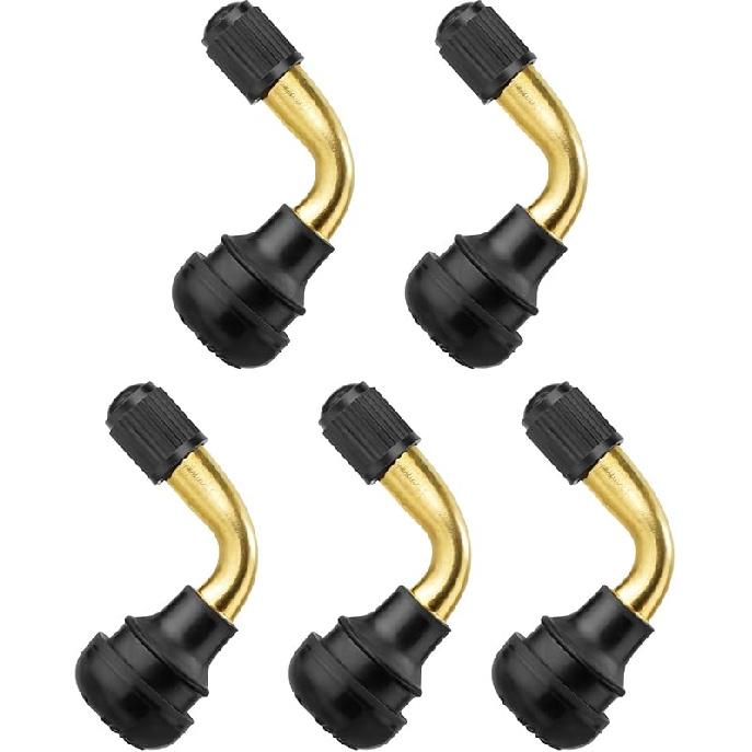 Riseuvo 5pcs TR600 High Pressure Tire Valve Stem - High-Pressure Tubeless Snap-in Valves Good for Larger or Heavy-Duty Vehicle
