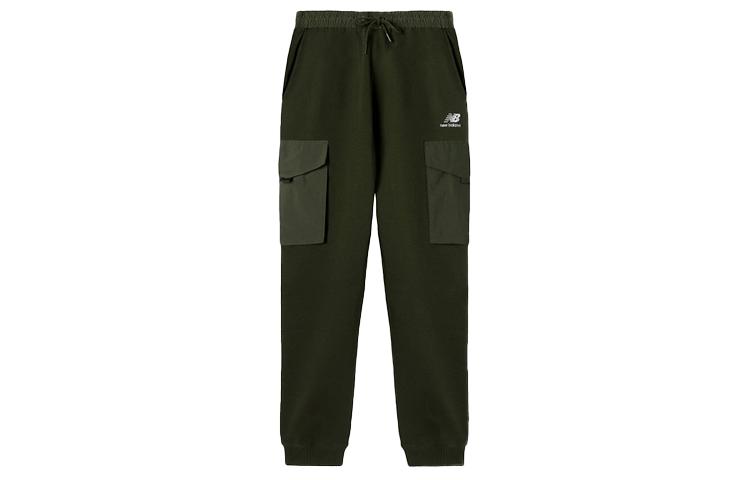 New Balance Sports Pants Men s Army Green MLA35011-KH L