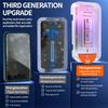 Dust Free Box Screen Protector for IPhone 18 17 16 15 14 13 12 11 Pro Max Tempered Glass for IPhone Xs Max XR X Auto-Dust Removal Kit
