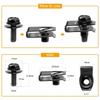 Pack of 35 Auto Fastener Assortment Car Screw Fasteners Door Trim & Body Panel Screw Set Car Fenders Screw for Car Body
