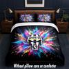 Set Biancheria da Letto Juventus FC Design 1 Copripiumino + 2 Federe Morbido Traspirante Biancheria da Letto per la Casa