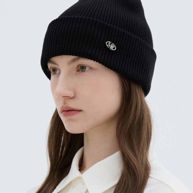 

MINETI Хлопковая базовая шапка-бини с шипами B 11725 MTD White